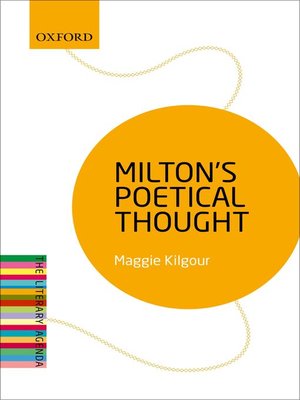 cover image of Milton's Poetical Thought